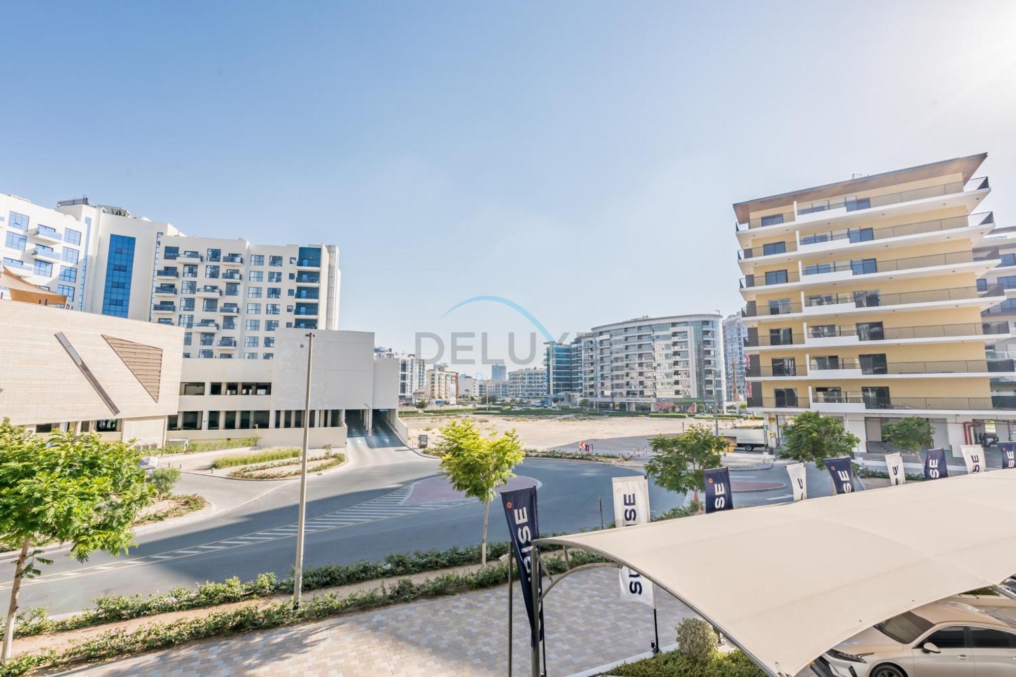 Near Miracle Garden With Community Views Balcony, Legacy By Sunrise, Arjan Apartment